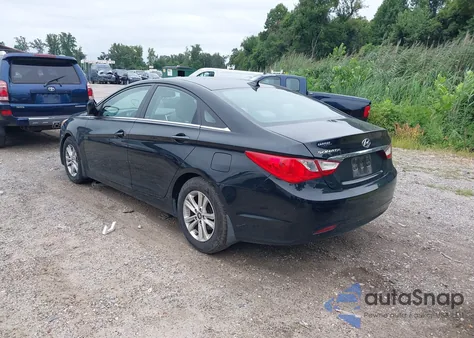2013 Hyundai Sonata Gls из США, поврежденный, VIN 5NPEB4AC5DH784040